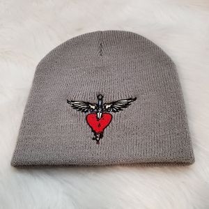 Gray Bon Jovi Beanie NWOT